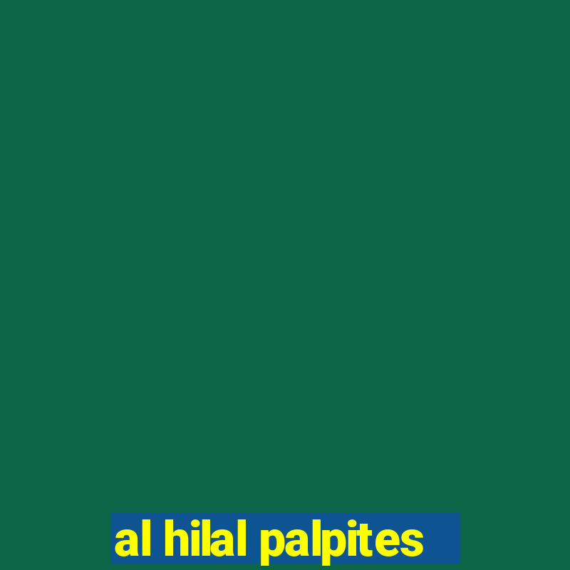 al hilal palpites